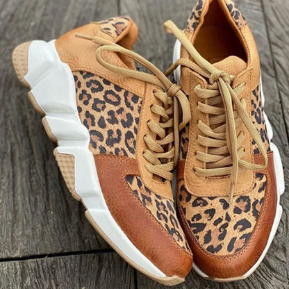 Crissa | Komfortable leopard-sneakers