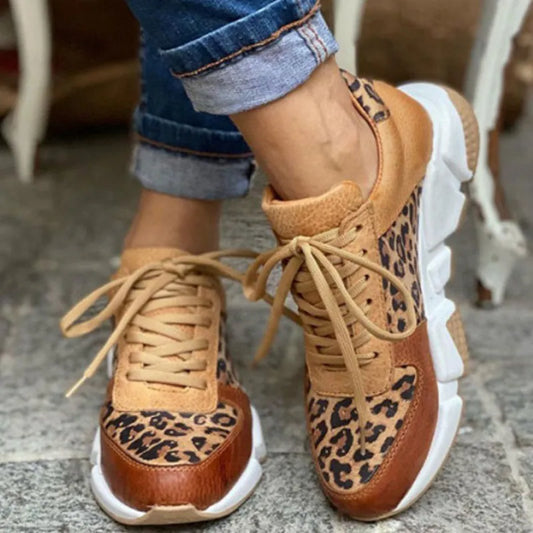 Crissa | Komfortable leopard-sneakers