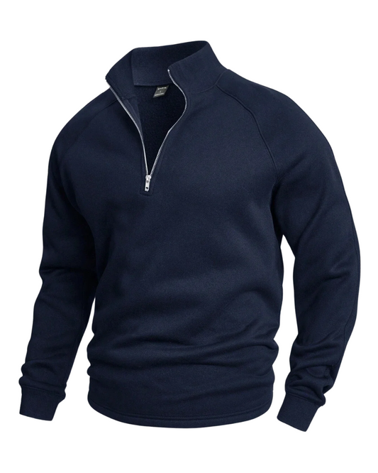 Selvario Halv Lynlås Sweater