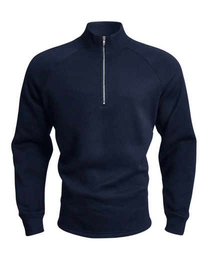 Selvario Halv Lynlås Sweater