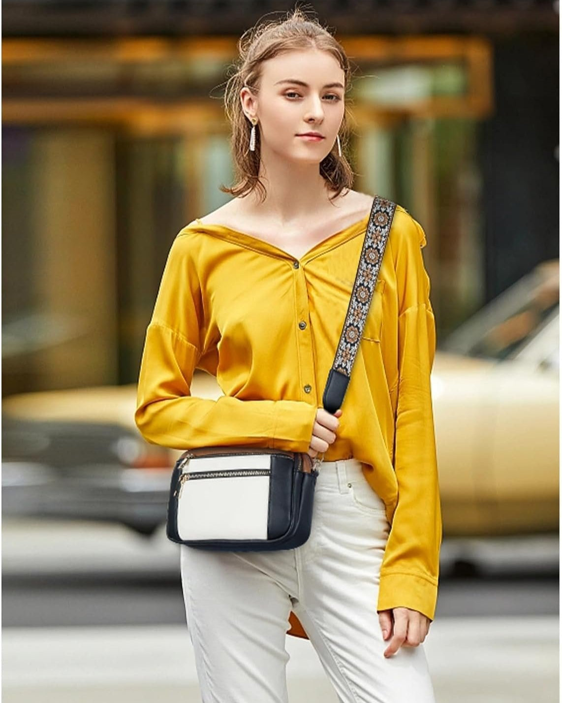 Freja™ | Raffineret Læder Crossbody Taske til Kvinder