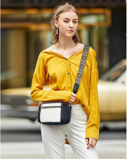Freja™ | Raffineret Læder Crossbody Taske til Kvinder