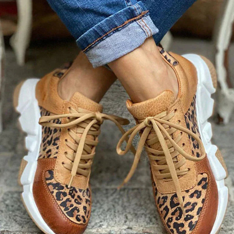 Crissa | Komfortable leopard-sneakers
