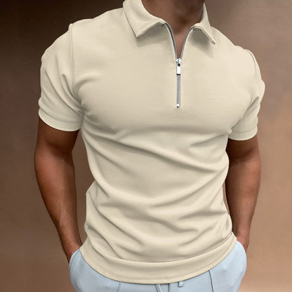Zip Polo Trøje
