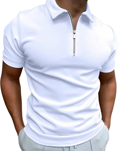 Zip Polo Trøje