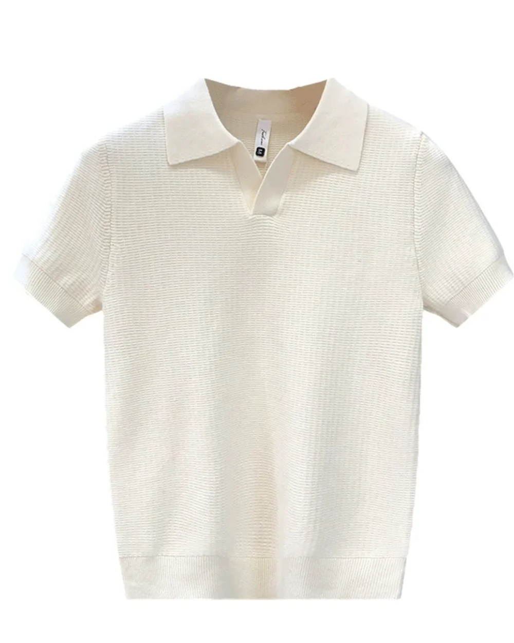 Åndbar strikket polo